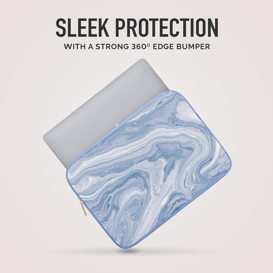 Vandel MacBook Air 13 inch Laptop Sleeve, Fits 13-13.3 inch Laptops: Neoprene MacBook Air & Pro Case, Chromebook, HP Soft Cover | Thin Computer Carrying Bag, Blue Mac (M1 & M2) Pouch