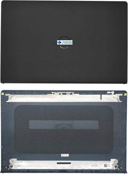 Replacement LCD Back Cover Top Case Lid Front Bezel Frame with Hinges for DELL Inspiron 15 3510 3511 3515 3520 3525 Series Laptop 0WPN8 00WPN8 9WC73 09WC73 AP3LE000901 Black
