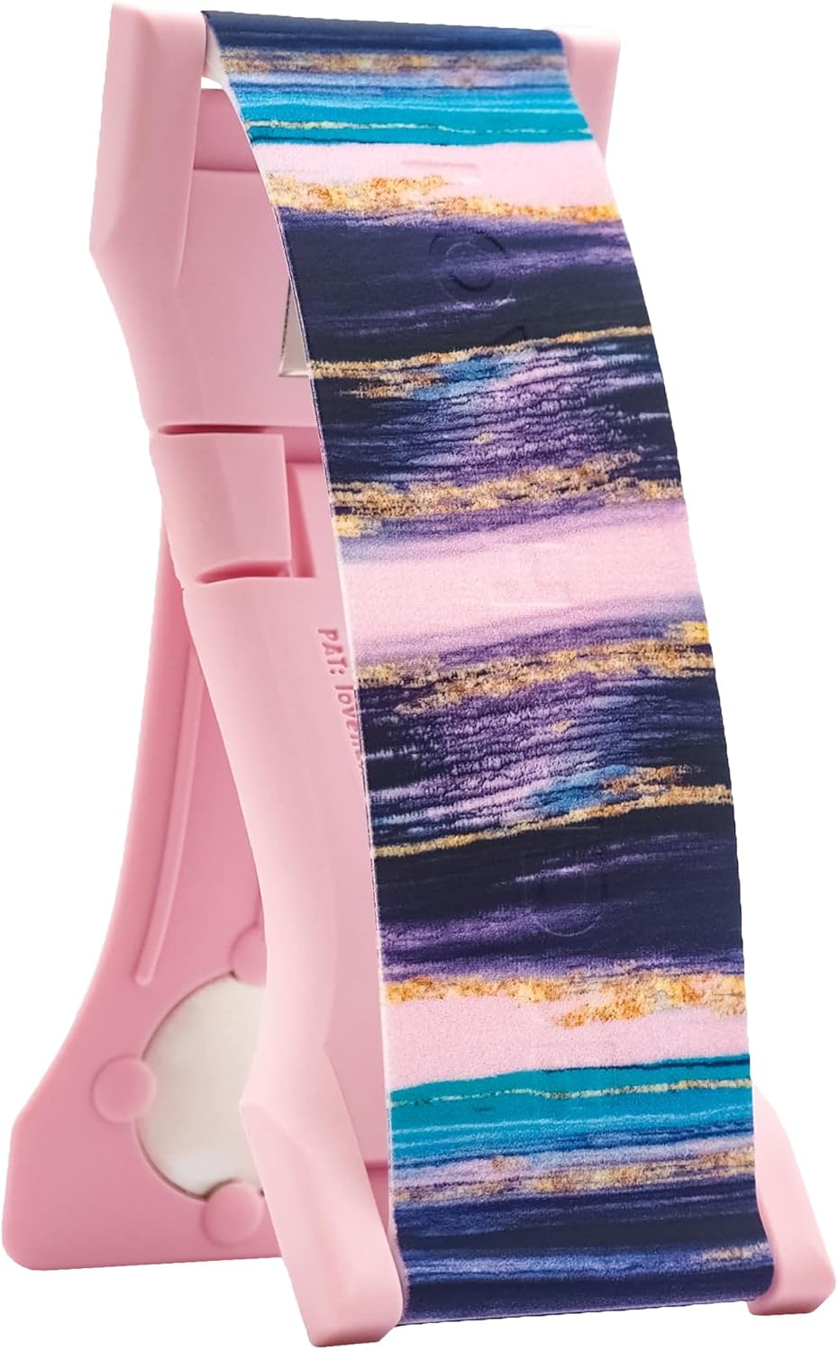 LoveHandle PRO Premium Phone Grip - Silicone Phone Strap - Magnetic Phone Mount and Kickstand for Smartphone and Tablet - Seashore Silicone