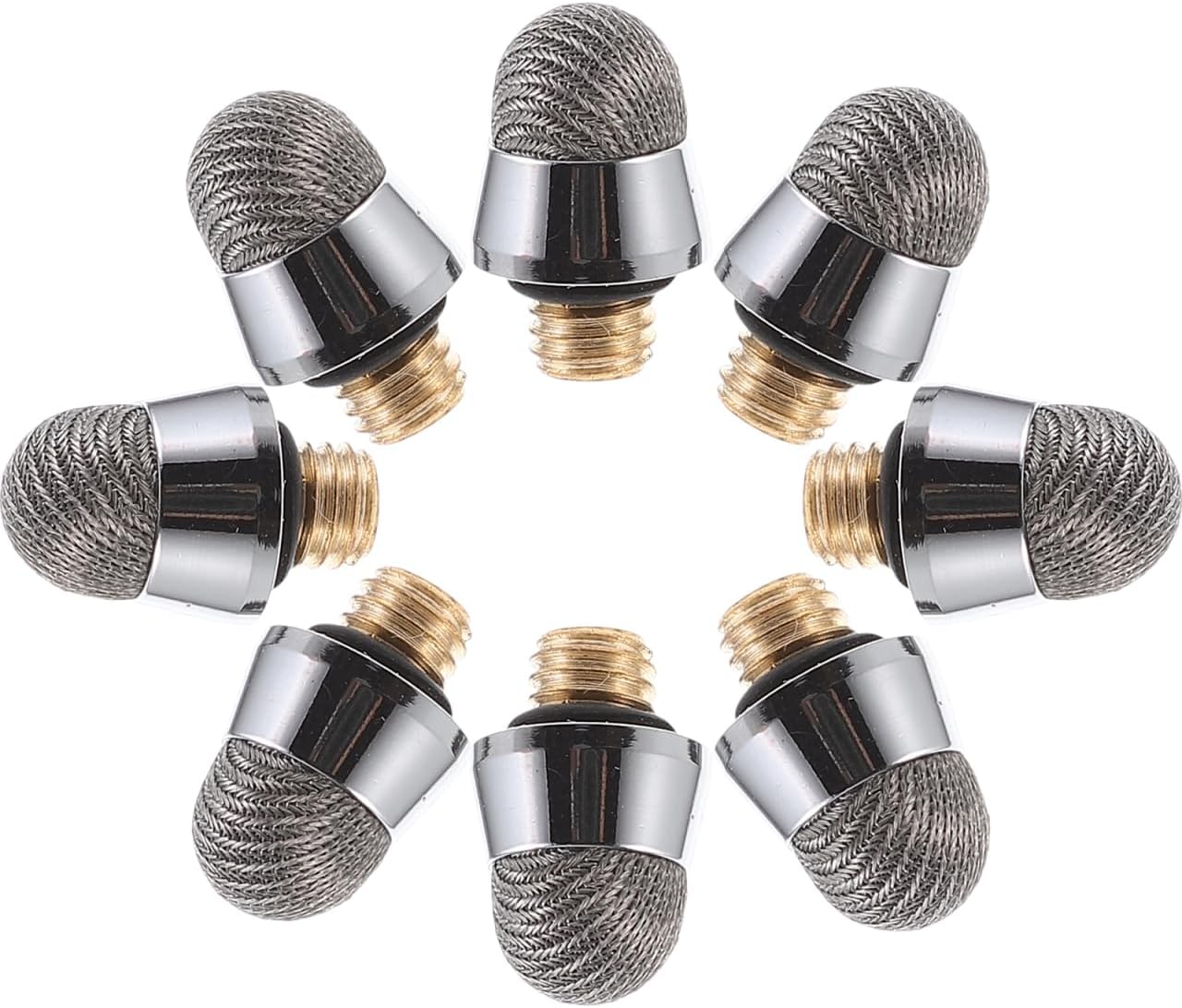 Stylus Tips, 8pcs Mesh Fiber Tips for Touch Screen Devices, High Sensitivity, Soft, no Scratch - Drawing Stylus Accessory