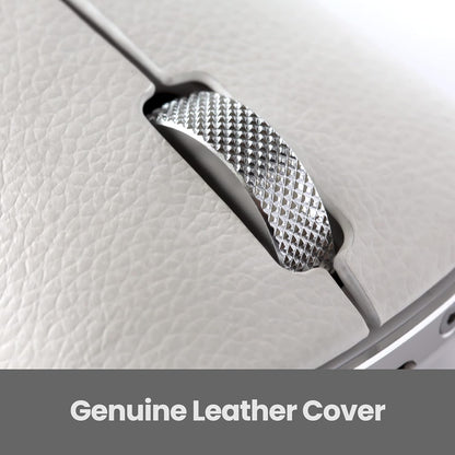 Azio Retro Classic Bluetooth Mouse (Maple) - Wireless, Genuine Leather Topped with Pixart Precision Tracker