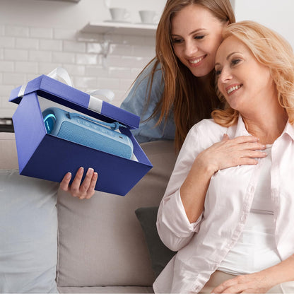 MIATONE Portable Bluetooth Speakers 36W Stereo Sound Bass Boost, 24H Playtime, Bluetooth 5.3 TWS Pairing Father Boy Friend Gifts for him (Blue)