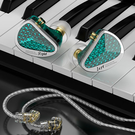 CCA KZ AS16 PRO in Ear Monitor Headphones 16BA Balanced Armature Drivers HiFi IEM Earphones High Clarity Gaming Earbuds for Musicians Singers Audiophile Dj Drummers