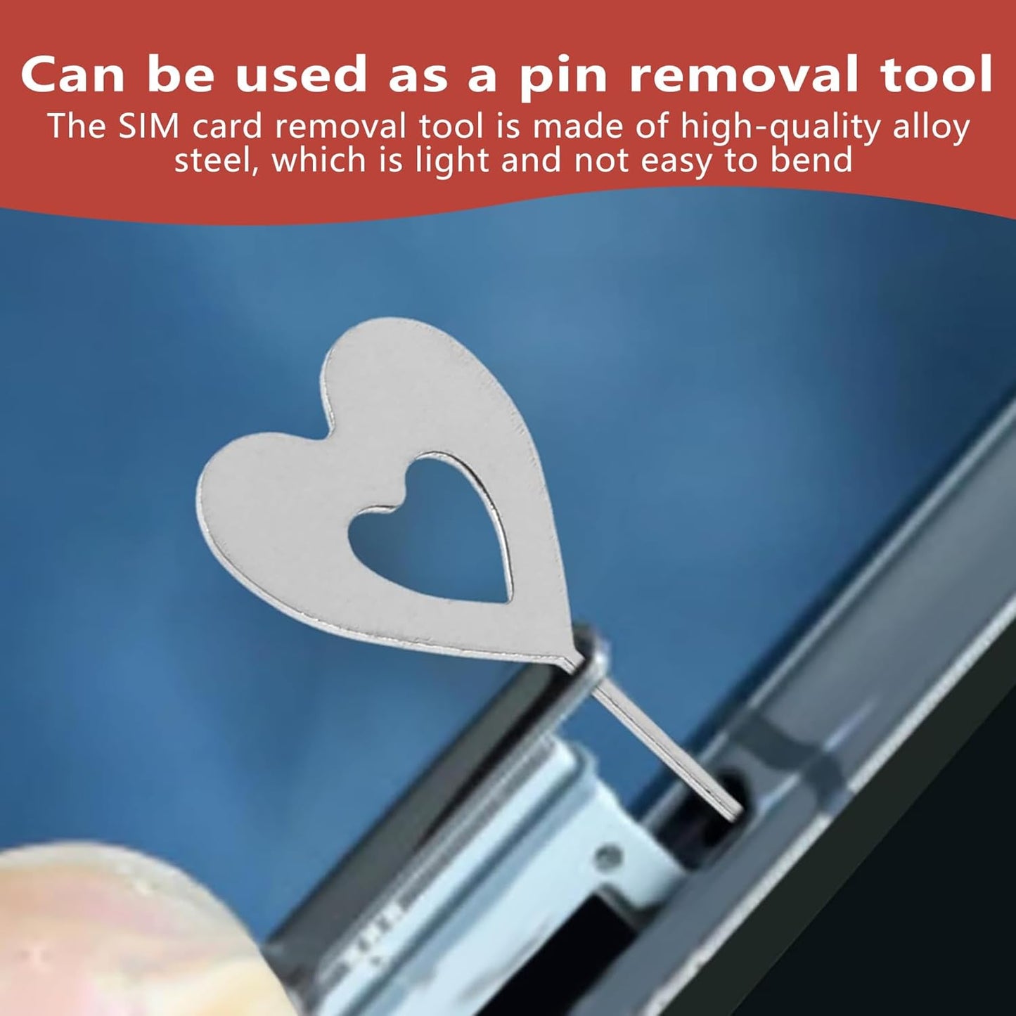 SIM Card Tool Kit with Eject Pins 16 Pcs Tray Openers Needle Ejector for All iPhone iPad Samsung Galaxy Smartphones & Smart Watch Link Remover Tnkcter