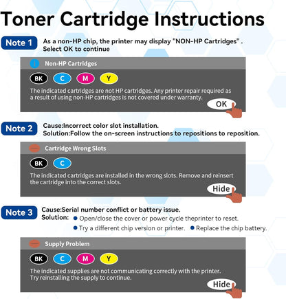 LEMERO 218A Toner Cartridges 4 Pack 218X (with Chip) Compatible Replacement for HP 218A 218X Toner Cartridges Work for HP Color Laserjet Pro MFP 3301cdw 3201dw 3301sdw Printer W2180A W2180X (BCMY-4P)