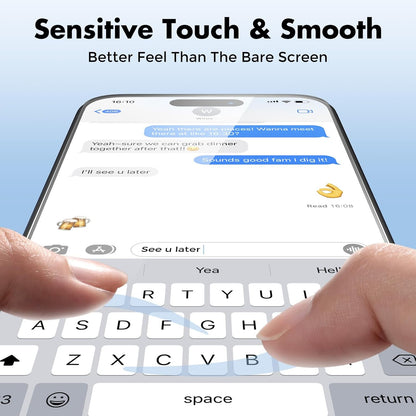 UNBREAKcable Screen Protector for iPhone 15 Pro Max [Easy Installation Frame] [9H Hardness] [Bubble Free] [99.99% Clear] Shatterproof Tempered Glass Screen Protector for Apple 6.7 inch, 2 Pack