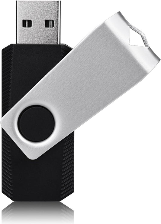 KEXIN Bulk USB Flash Drive 100 Pack 128MB Flash Drive USB Drive 128 MB Thumb Drive Bulk Flash Drives Swivel Drive USB 2.0