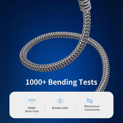 Devinal 1/4 inch Headphone Extension Cable, 6.35mm TRS Male to Female Stereo Cord, Quarter Inch Guitar Cable Extender, 15ft (4.5 Meters)