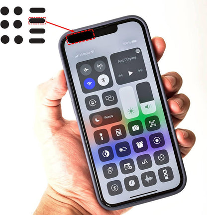 Universal Webcam Covers - Privacy Protection Accessory, No Residue Application, Safe Screen Closure - Dots and Bars, 20 Pieces - Black