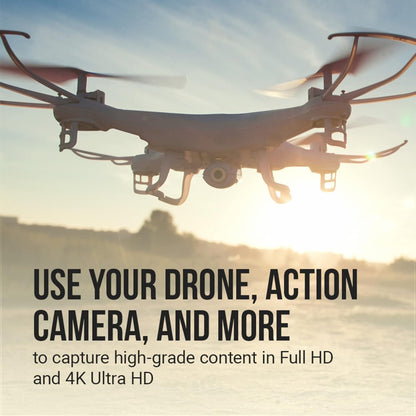 PNY 256GB Elite-X Class 10 U3 V30 microSDXC Flash Memory Card - 100MB/s, Class 10, U3, V30, A1, 4K UHD, Full HD, UHS-I, Micro SD