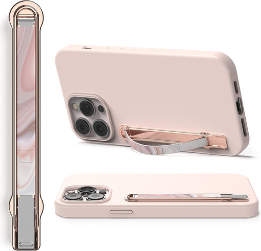 SleekGrip Premium: Swappable Phone Stand & Phone Grip - Ultra Thin Convertible Grip Holder Fits Most iPhone and Android Cases, Phone Strap Compatible with Wireless Chargers and Car Mounts