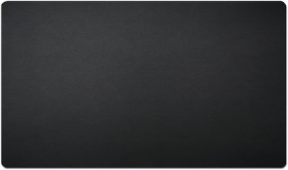 Nekmit Leather Desk Blotter Pad 24 x 14 Inches, Flat, Non-Slip, Waterproof, Black