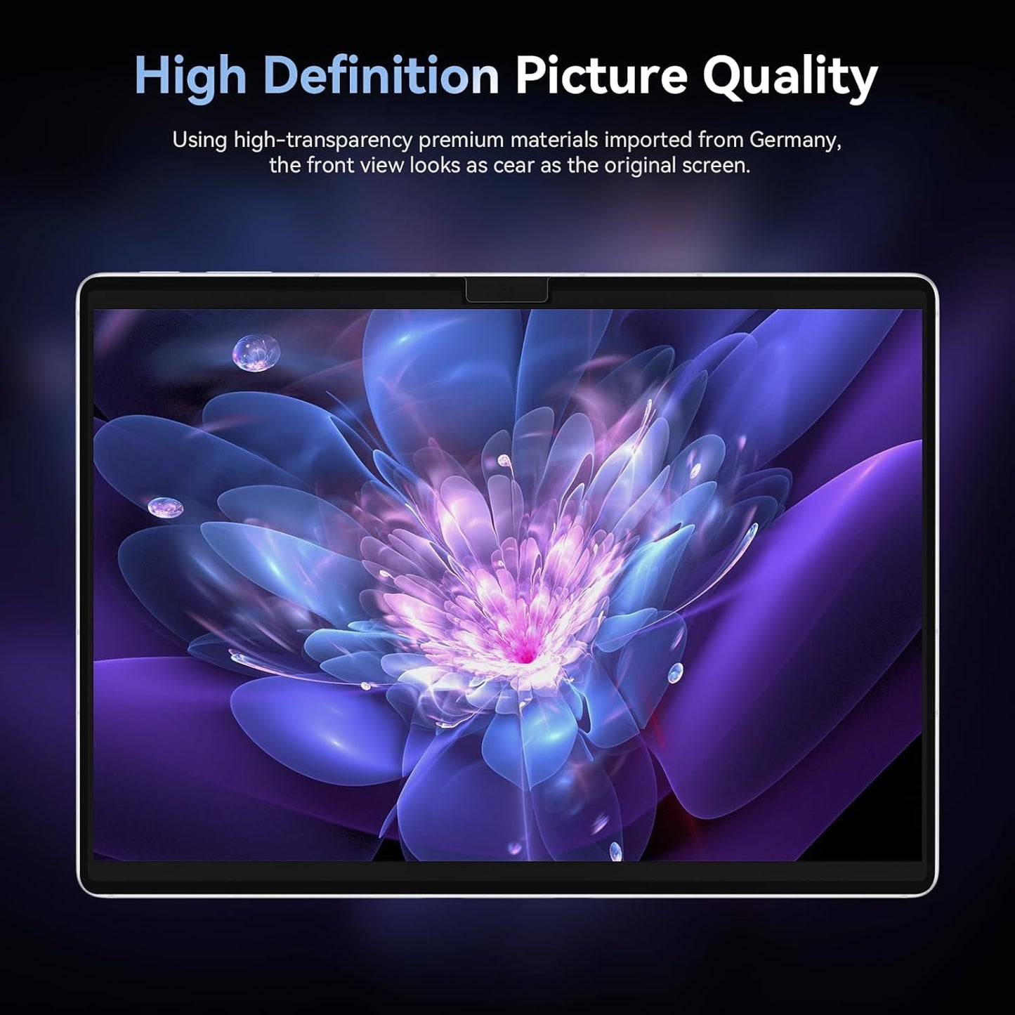 Privacy Filter Compatible with Microsoft Surface Pro 10 (2024) / 9 (2022) / 8 (2021) / X (2021, 2019), Easy On/Off 13 Inch Removable Anti Spy Glare Blue Light Privacy Screen