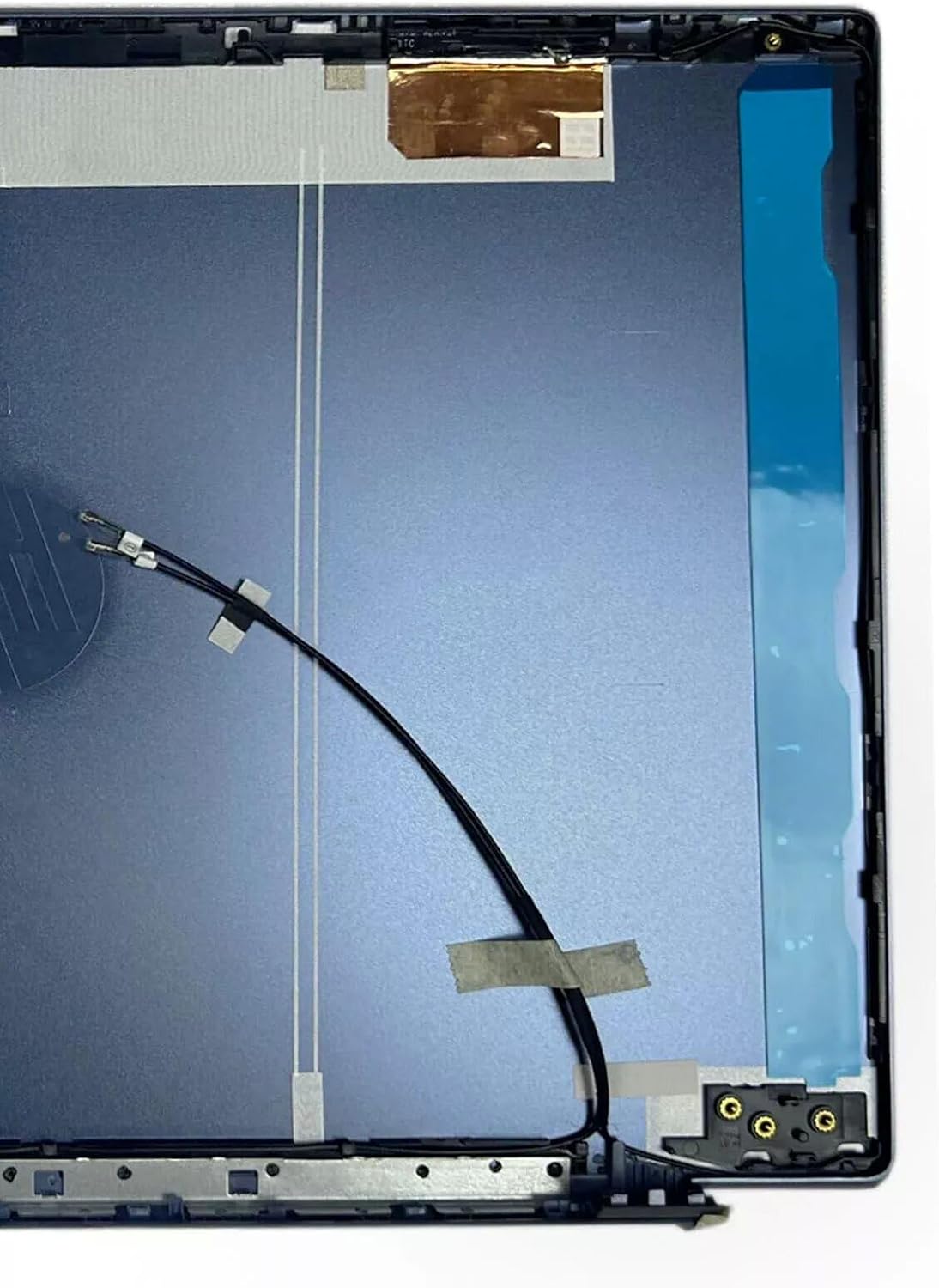 New Replacement Laptop LCD Cover Back Rear Top Lid/LCD Back Cover with Hinges for HP 15CS 15-CS 15-CW 15T-CS 15Z-CW Series L51799-001 Fog Blue (A for HP 15-CS 15-CW)