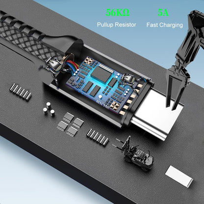 Elebase USB C to C 100W Charging Cable 6.6FT with Type A Car Adapter,Fast PD Charger Cord for iPhone 16 15 Pro Max Plus,Airpods 4,Samsung Galaxy S23 S24 Flip Fold 5,Ultra,A53 A54,MacBook Mac,iPad 9 10
