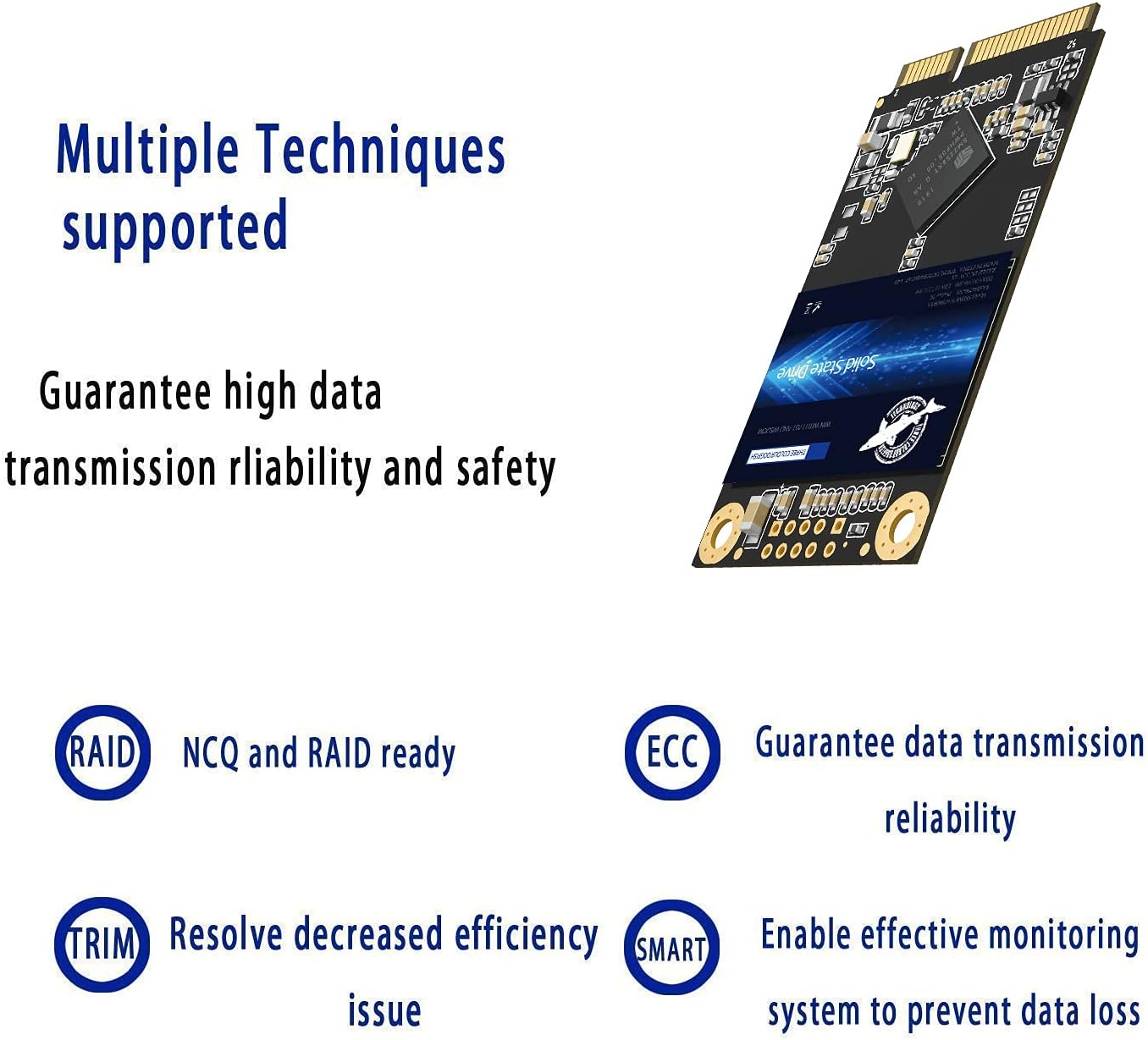 SSD mSATA 500GB Dogfish Internal Solid State Drive High Performance Hard Drive for Desktop Laptop SATA III 6Gb/s Includes SSD 32GB 60GB 64GB 120GB 128GB 240GB 250GB 480GB 500GB 1TB (500GB Msata)