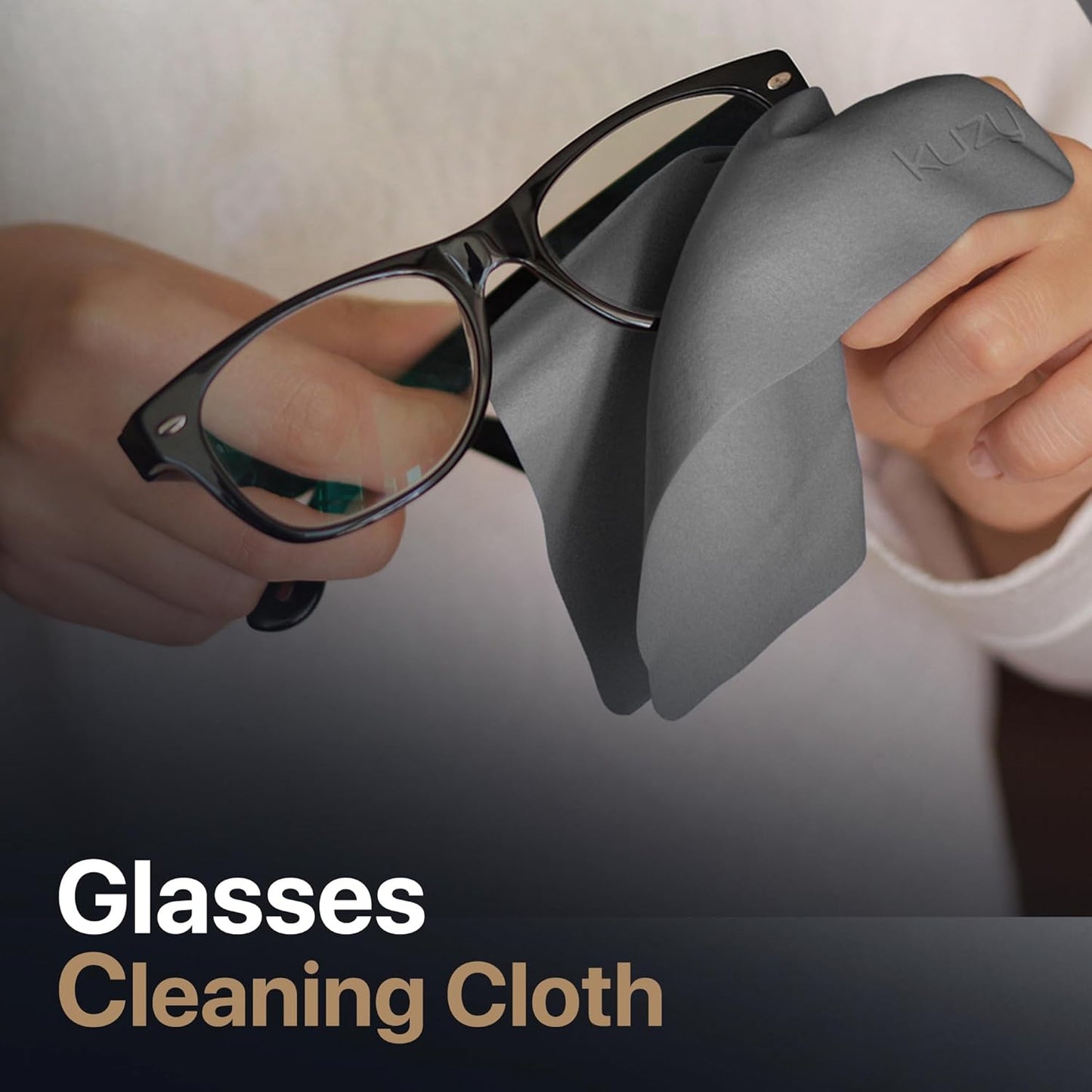 Kuzy Premium Keyboard Cover Cloth with Screen Imprint Protection - Lint Free Microfiber Cleaning Cloth - Computer Screen Cleaner Compatible with MacBook Pro Air 13" and MacBook Pro 14", 1 pk