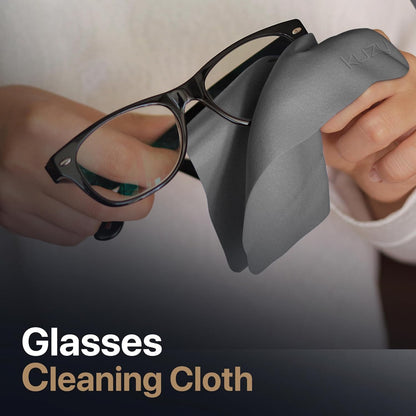 Kuzy Premium Keyboard Cover Cloth with Screen Imprint Protection - Lint Free Microfiber Cleaning Cloth - Computer Screen Cleaner Compatible with MacBook Pro Air 13" and MacBook Pro 14", 1 pk