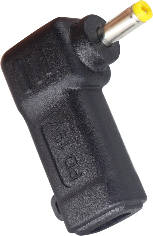 90W PD USB C to DC4017 Power Converter Type to DC 4017 Laptop Charging Adapter 19V 4A Type C Female to DC 4.0 x 1.7mm Male Power Adapter for Studio and Travel [PD-4017]