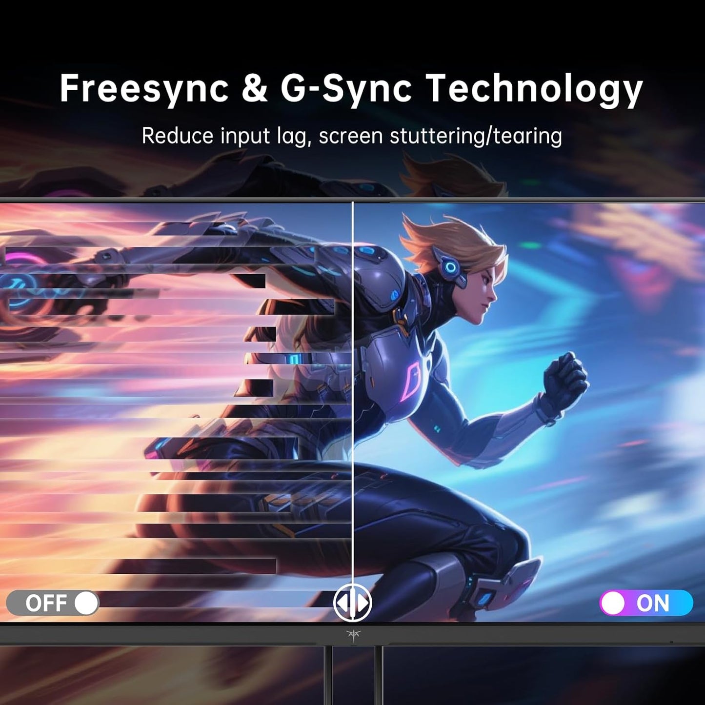 KTC 27 Inch Gaming Monitor - 2K QHD 2560 x 1440 Monitor, Up to 210Hz & 1ms, Bulit-in Speakers, Adaptive Sync, HDR400, 131% sRGB, IPS Monitors Gamer with HDMI 2.0 x 2 & DP1.4 x 2, H27T22C-3