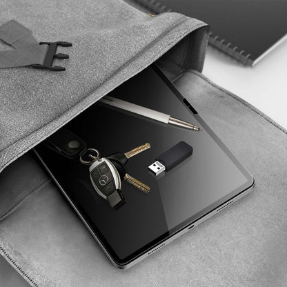 FLOLAB ONETIME NanoArmour Screen Protector for iPad Air 13 Inch 2024 Tempered Glass, TruColor, Blue Light Blocker, No Blue Tint, Original Display Color, Ultra Clear, Easy Install, Durable