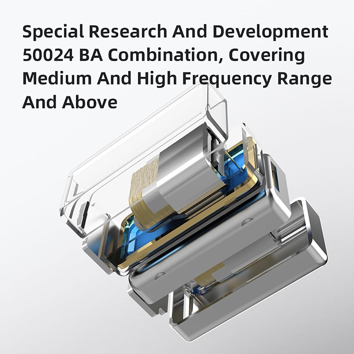 CCA KZ Zax in Ear Monitor Headphones 16 Units 7BA 1DD Hybrid Drivers HiFi IEM Earphones High Clarity Metal Gaming Earbuds with 2 Pin Detachable Cable