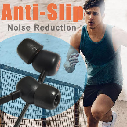 Small Earbuds Memory Foam Tips Fit 5mm-7mm Anti-Slip Isolation Noise Replacement Earbuds Tips for in-Ear Earphones with Storage Box