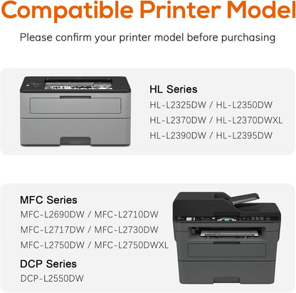 Compatible DR730 Drum Unit (NOT Toner) Replacement for Brother DR730 DR 730 for MFC-L2710DW MFC-L2750DW HL-L2350DW HL-L2395DW HL-L2370DW HL-L2390DW HL-L2379DW DCP-L2550DW Printer (2 Drum)