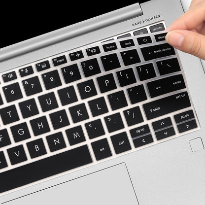 Keyboard Cover for HP EliteBook 830 835 840 845 1040 G9 G10 2024 2023 2022 13.3 14 inch Laptop Accessories Keyboard Protective Skin (Not fit The 830/840/845/1040 G11 G8 G7 G6 G5 G4 G3)-Black