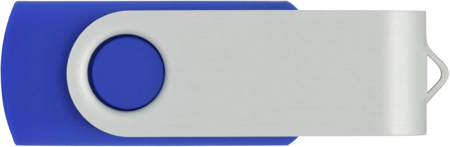 10 Pack 32GB USB Flash Drives Bulk 32GB Flash Drive 10 Pack USB Memory Stick 32GB USB2.0-Blue