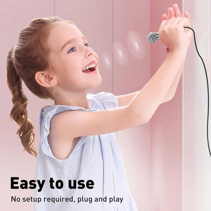 2PCS Mini Microphone for iPhone iPad Small ASMR Tiny Microphone for Voice Video Recording Singing, Vlogging, YouTube Two Mics Silver and Blue