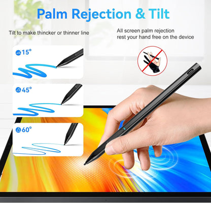 Fire Max 11 Stylus Pen,USI 2.0 Certified Stylus Pencil for Amazon Fire Max 11 Tablet & Amazon Fire HD 10 (13th Gen, 2023 Release),Palm Rejetion 4096 Pressure and Rechargeable Amazon Pen
