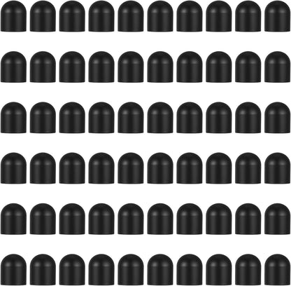 60 Pcs Rubber Tips for Stylus Pens,0.24inch (6mm) Diameter Replacement nibs for Touch Screen Pen Universal Stylus Ends,Surface Pen Tips