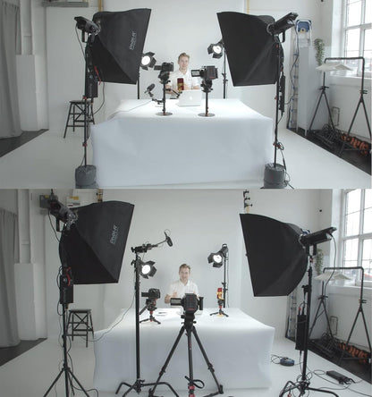 IFOOTAGE Cobra RB-A300,Round Base Monopod,Professional Camera Aluminium Monopod with Quick Adjustment Height Buckle,Compatibility DSLR Cameras Camcorders(151cm/59.44Inc)