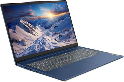 Lenovo 15.6" FHD Touchscreen IdeaPad Business Laptop Computer, 16GB RAM 2TB SSD, AMD Ryzen 7, Windows 11 Pro Laptop with Microsoft Office Lifetime Suite, Backlit Keyboard, PLUSERA Earphones, Blue