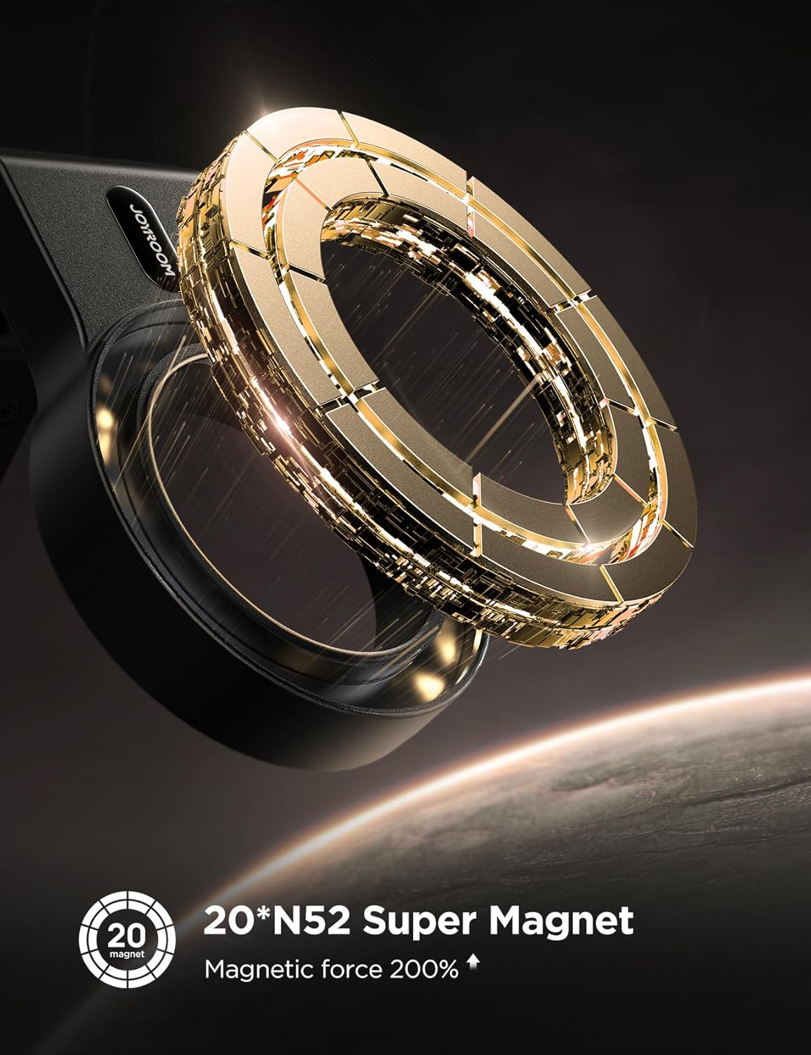 JOYROOM 2 Pack Airplane Phone Holder, Hands-Free Airplane Phone Mount, Airplane Essentials Phone Stand for iPhone 15 Pro Max 14 13 12, and Magsafe Case