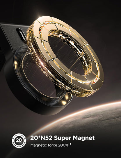 JOYROOM 2 Pack Airplane Phone Holder, Hands-Free Airplane Phone Mount, Airplane Essentials Phone Stand for iPhone 15 Pro Max 14 13 12, and Magsafe Case