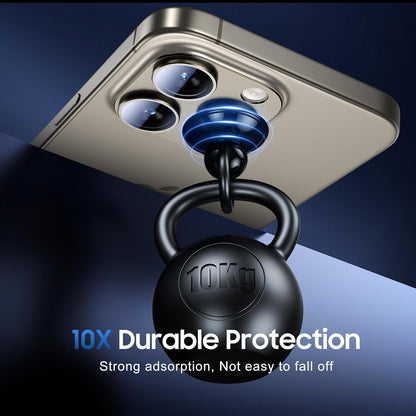 UniqueMe for 3 Pack iPhone 15 Pro/iPhone 15 Pro Max Camera Lens Protector, [Drop Protection] [Case Friendly] Camera Cover Screen [Update New Version] - All-Gold