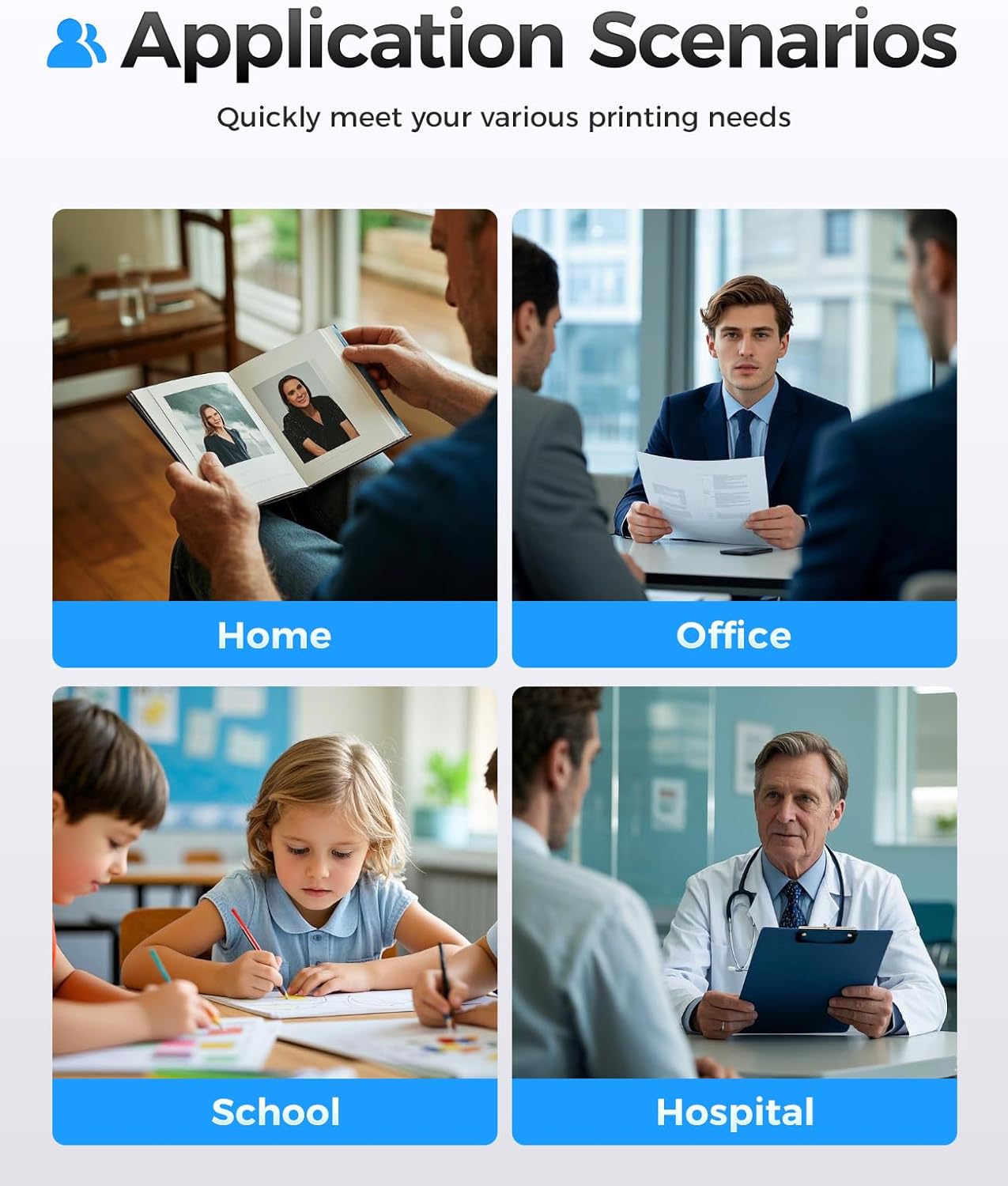 655A Toner Cartridge Set 4-Pack High Yield with Chip Replacement for HP 655A CF450A CF451A CF452A CF453A Compatible with HP Color LaserJet Enterprise CP5525 CP5525dn CP5525n CP5525xh Printer Ink Black