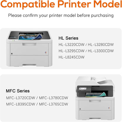 TN229XL TN229 Toner Cartridge High Yield Replacement for Brother TN229 TN229XL Toner Compatible with Brother MFC-L3780CDW MFC-L3720CDW HL-L3280CDW HL-L3220CDW HL-L3300CDW HL-L3295CDW Printer