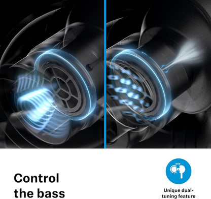 Sennheiser Consumer Audio IE 200 In-Ear Audiophile Headphones - TrueResponse Transducers for Neutral Sound, Impactful Bass, Detachable Braided Cable with Flexible Ear Hooks - Black