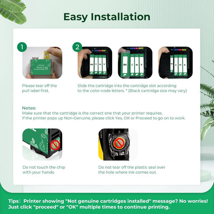 COLORETTO 910XL Ink Cartridges for HP Printers for HP 910 Ink HP910 Compatible for OfficeJet Pro 8015e 8025e 8028e 8010 8025 8020 8020e 8035 8028 8015 8022 Printer Cyan Magenta Yellow 4 Pack