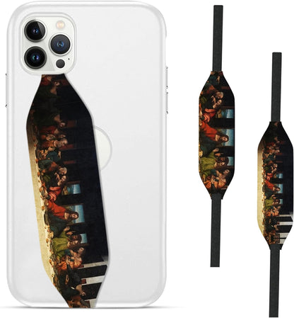 Customizable Universal Phone Grip Strap | Reversible Phone Hand Strap for Phone Cases as Phone Loop Holder| Secure handling by Comfortable Phone Strap - Last Supper