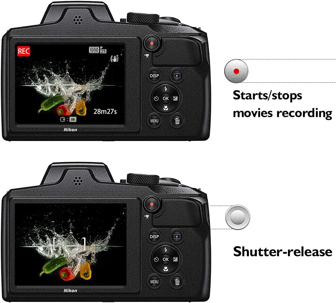 AODELAN Wireless Camera Remote Control Remote Shutter Release for Nikon Zfc, Z50, P1000, B600, A1000, P950; Replaces Nikon ML-L7