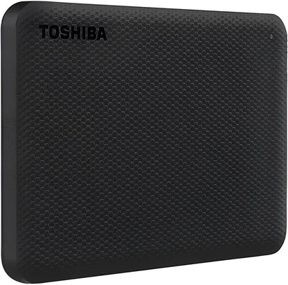 Toshiba Canvio Advance 1TB Portable External Hard Drive USB 3.0, Black - HDTCA10XK3AA
