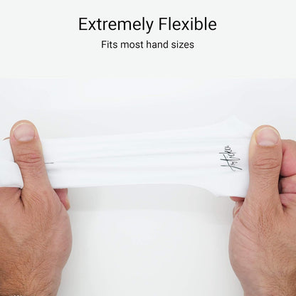 Articka Artist Glove for Drawing Tablet, iPad (Smudge Guard, Two-Finger, Reduces Friction, Elastic Lycra)