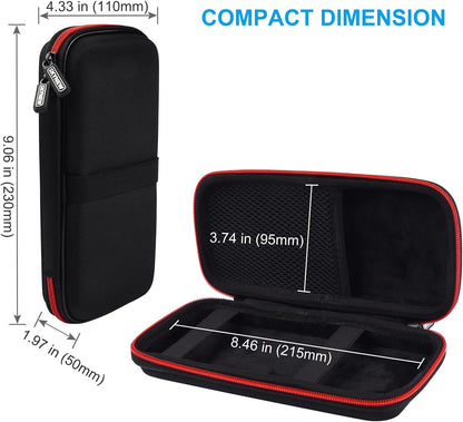 Power Bank Hard Travel Case Medium Compatible RAV Power 26800/20100/20000mAh, Anker Power Core 26800mAh/ PowerCore +26800mAh, INIU 10000mAh and Miady 10000/15000mAh (Medium Black)