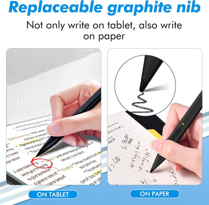 Uogic Slim Pen 2 for Surface, with 4096 Pressure, Erase & Right-Click, Palm Rejection for Surface Pro (4th/5th/6th/7th/7+/8th/9th/10th Gen), Surface Duo (1st/2nd Gen), Surface Book (1st/2nd/3rd Gen)