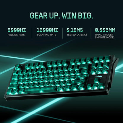 IQUNIX EZ80 RS Magnetic Switch Hall Effect Gaming Keyboard (Magnetic X Ultra Switch)