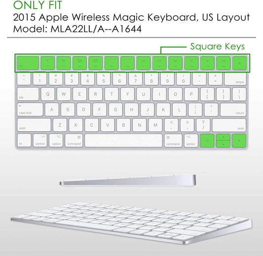 Allinside Ombre Pink Cover for Apple Magic Keyboard (MLA22LL/A) with US Layout